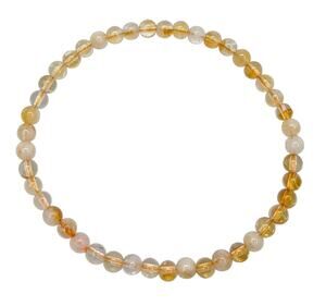 4MM Citrine Bracelet